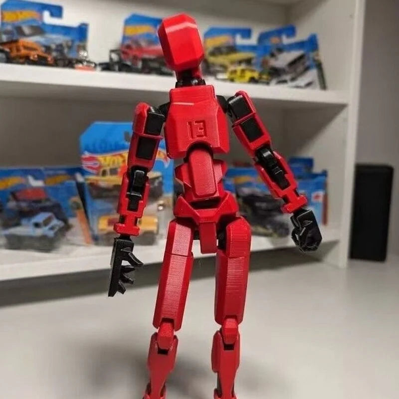 3D Printed Multi-Jointed Movable Robot