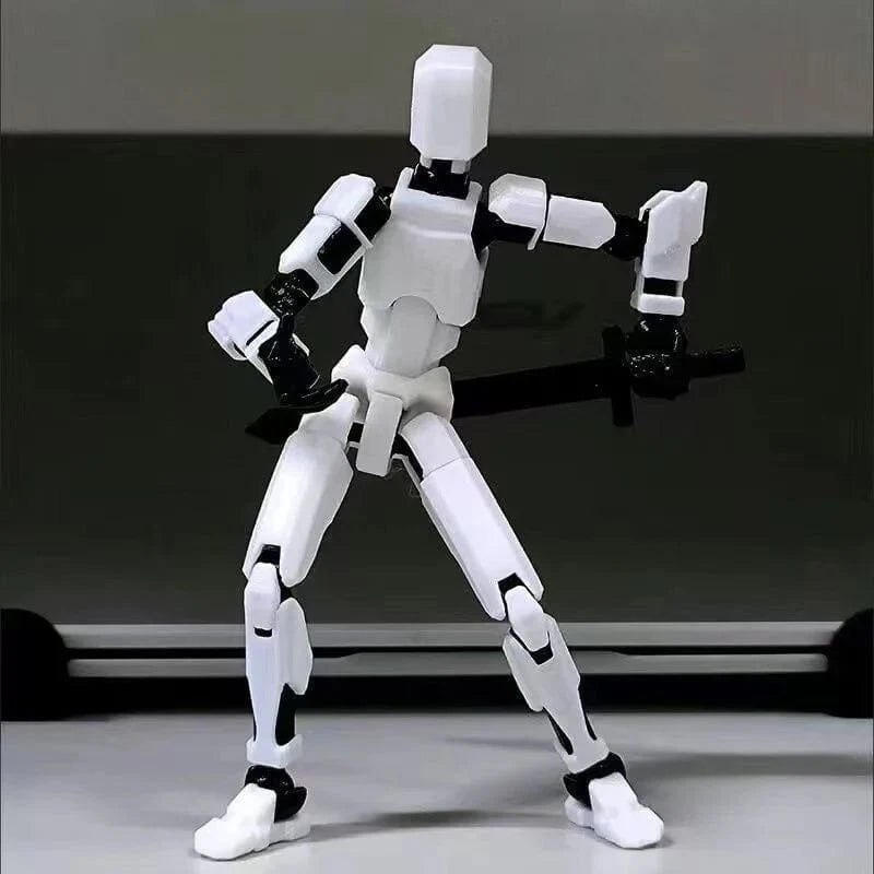 3D Printed Multi-Jointed Movable Robot